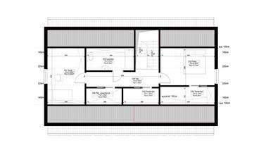 ERDOL 3 XL - Version Links (Wohnzimmer auf der linken Seite) - Dachgeschossausbau - Beispielvorschlag